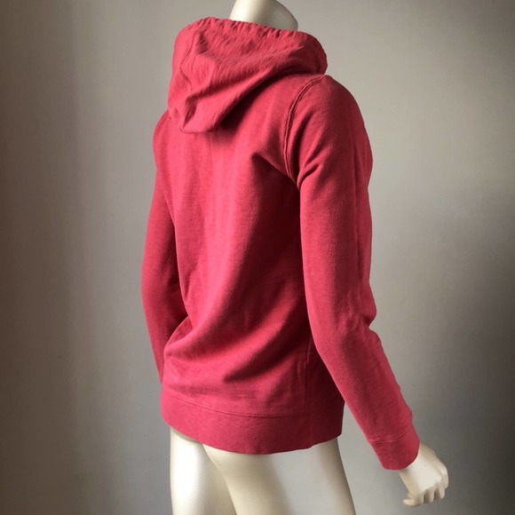 L.L. Bean Spring Summer Zip Hoodie Light Red - XS - Picture 3 of 7